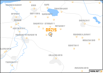 map of Oazis