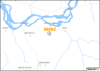 map of Obabe