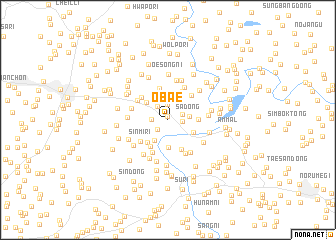 map of Obae