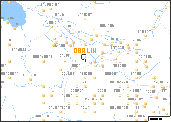 map of Obaliw