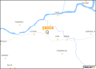 map of Obana