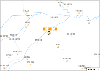 map of Obanga