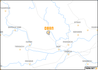 map of Ōban