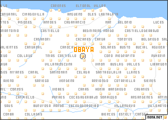 map of Obaya