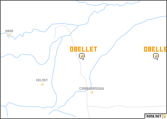 map of Obellet