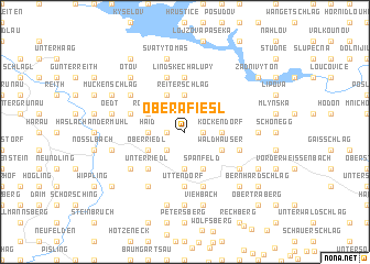 map of Oberafiesl