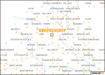 map of Oberagsdorf