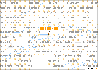 map of Oberaham