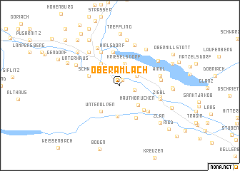 map of Oberamlach