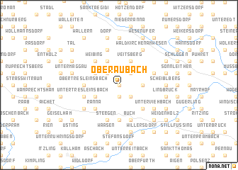 map of Oberaubach