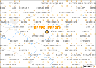 map of Oberauerbach