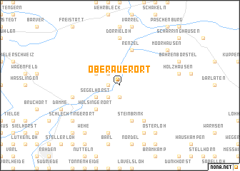map of Oberauerort