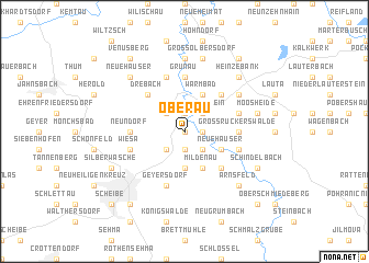 map of Oberau