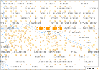 map of Oberbamberg