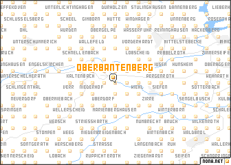 map of Oberbantenberg