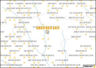 map of Oberbergen