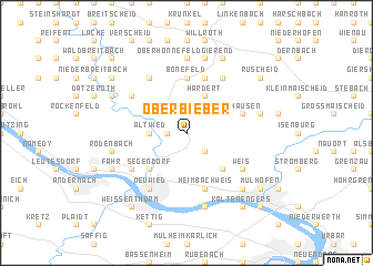 map of Oberbieber