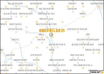 map of Oberbildein