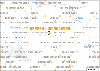 map of Oberbillingshausen