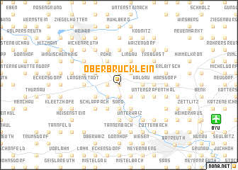 map of Oberbrücklein