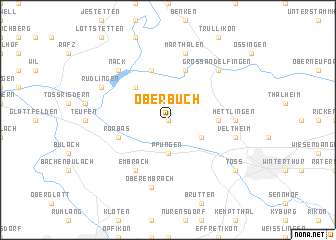 map of Ober-Buch