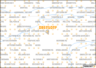 map of Oberdorf