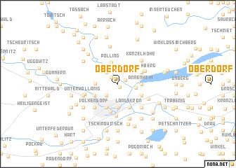 map of Oberdorf