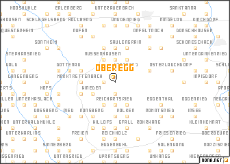 map of Oberegg