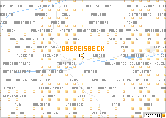 map of Obereisbeck
