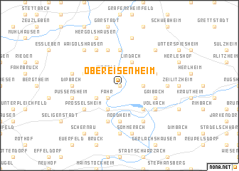 map of Obereisenheim