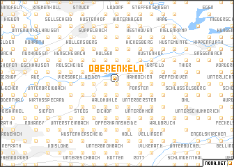 map of Oberenkeln