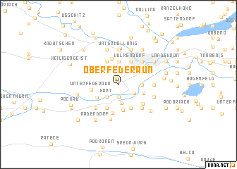 map of Oberfederaun