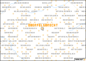 map of Oberfeldbrecht