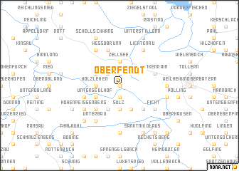 map of Ober Fendt