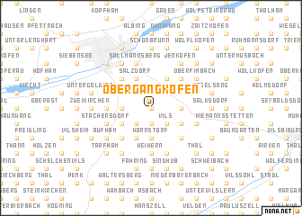map of Obergangkofen