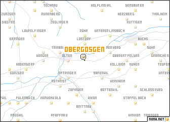 map of Obergösgen