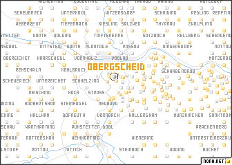 map of Obergscheid