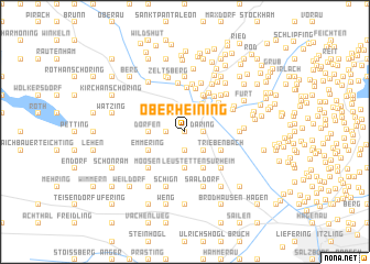 map of Oberheining