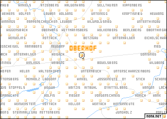 map of Oberhof