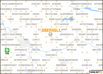 map of Oberhöll