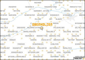 map of Oberholzen