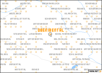 map of Oberibental