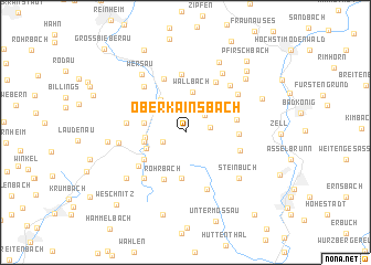 map of Ober-Kainsbach