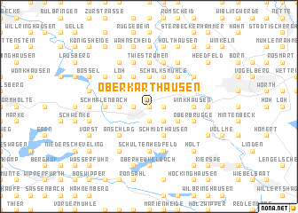 map of Ober Karthausen