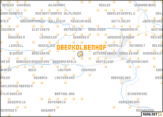 map of Oberkolbenhof