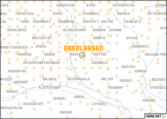 map of Oberlaasen