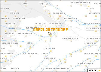 map of Oberlanzendorf
