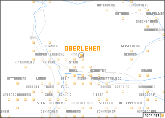 map of Oberlehen