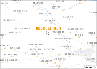 map of Oberleinach