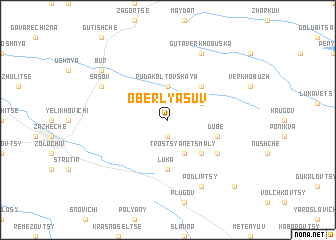 map of Oberlyasuv